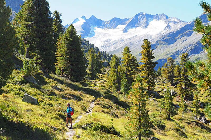 Wanderung im Nationalpark Leitenkammersteig