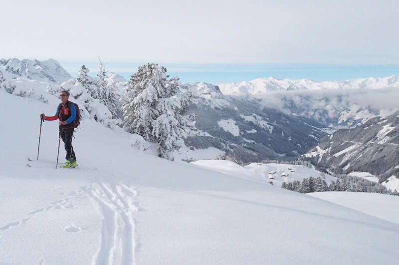  Ski tour in the Zillertal