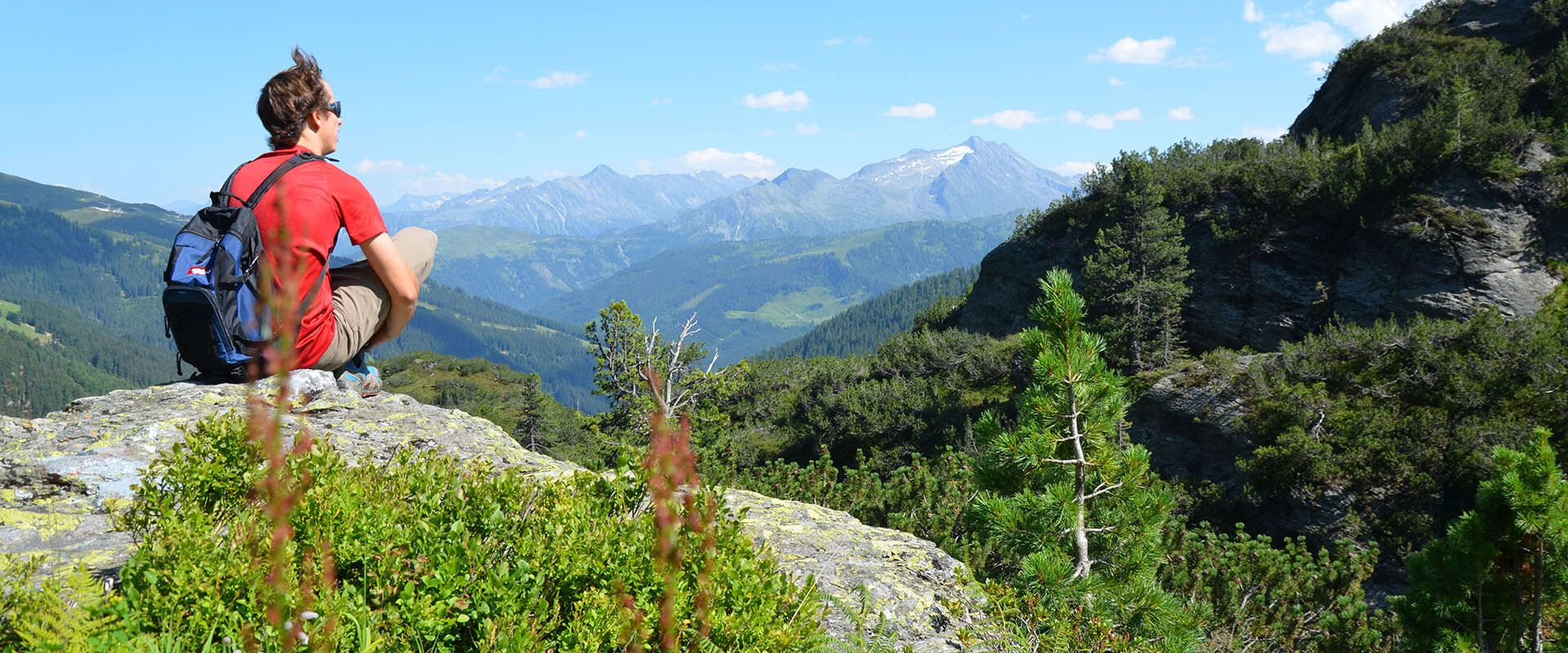 Wanderung am Wilden Krimml mi Blick auf den Nationalpark